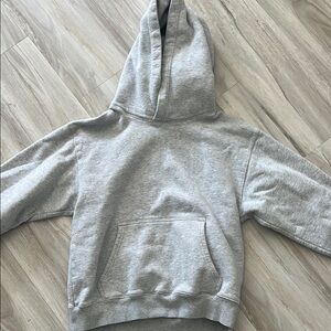 Gray Hoodie with Front Pocket